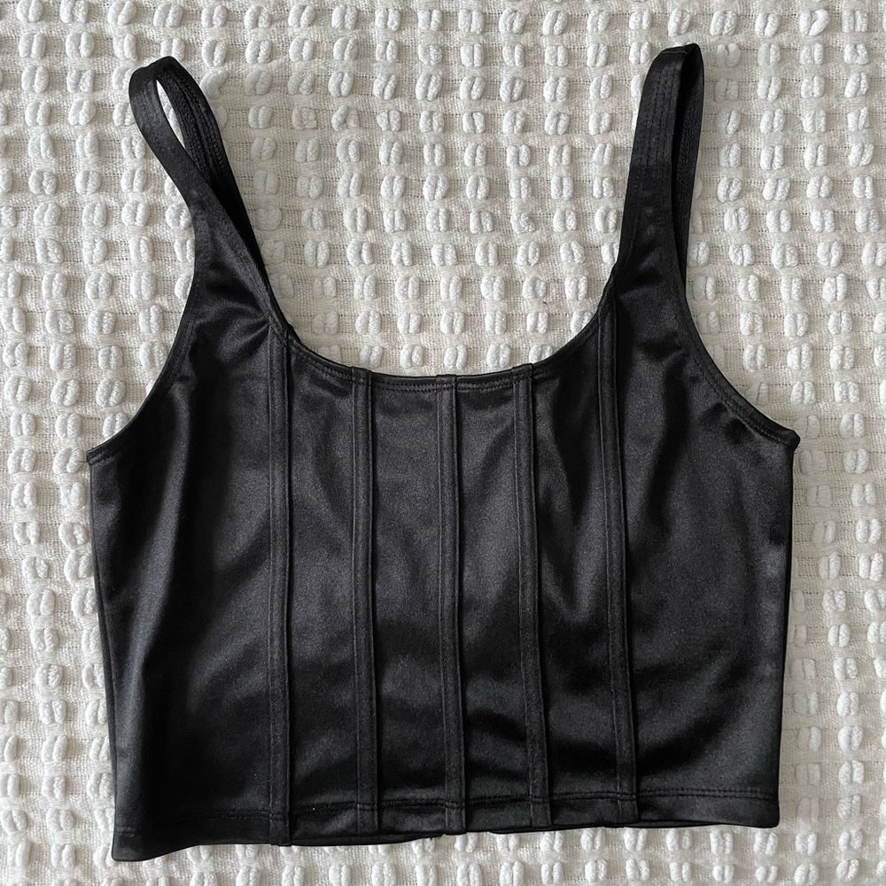 Ribbed crop top